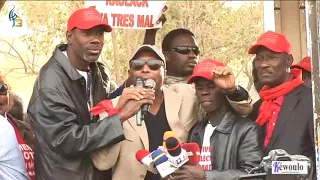 Marche de l'opposition: Barthélémy Diaz fait feu sur le régime de Macky Sall