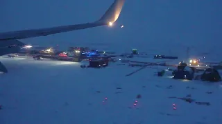 Абакан- Норильск рейс № 924   21.12.2019г  Самолет Boeing 737-800. Авиа компания NordStar.