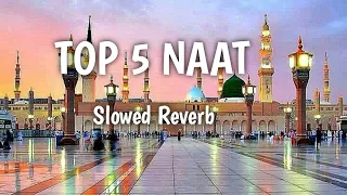 Top 5 Naat _ 🥀2023 [ Slow+ reverb Naat ] Hafiz Tahir Qadri _ Gulam Mustafa _Others