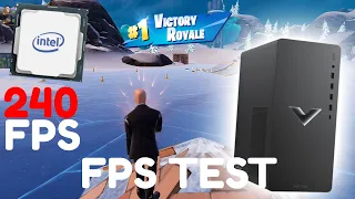Fortnite Fps Test on HP Victus Gaming Desktop Gameplay Chapter 4 Season 4