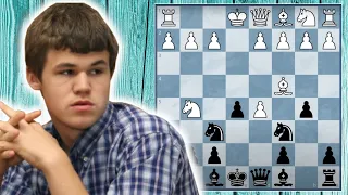 16 - LETNI TERMINATOR! | Arkadij Naiditsch - Magnus Carlsen, (Obrona dwóch skoczków), szachy 2006