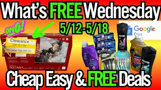 Whats FREE Wednesday 😱🔥Easy Coupon Deals😱🔥Easy Free & Cheap Deals This Week #new #couponcommunity