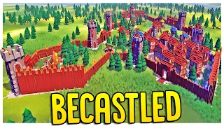 Building a Massive Castle Kingdom to Survive Enemy Sieges - Becastled