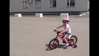 Обзор нового велосипеда Малены I CUBE kid 160 Girl (2018)