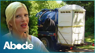 Bathroom Drama As Family Forced To Use A Porta-Potty | Tori & Dean: Cabin Fever | Abode