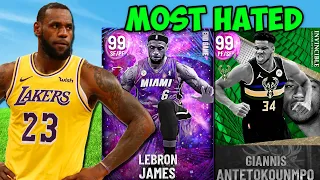 I Built A Team Of The MOST HATED NBA Players EVER!!!
