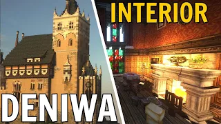 Minecraft Showcase - Deniwa Castle's Interiors and Details