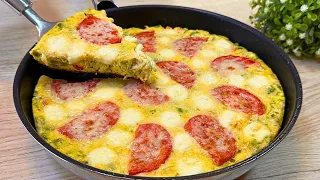 I just dump the eggs on the zucchini! Incredibly delicious, quick and easy!