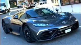 MERCEDES-AMG ONE HYBRID  • MONACO LUXURY SUPERCARS CAR SPOTTING • WINTER @emmansvlogfr