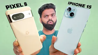 The Epic Battle: Google Pixel 8 vs Apple iPhone 15