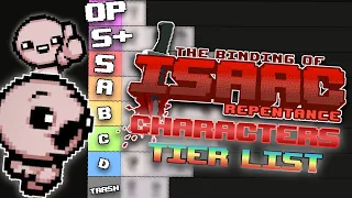 Ranking all TBOI: Repentance Characters | the isaac tier list
