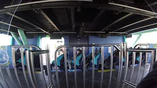 Electric eel ride in San Diego SEAWORLD