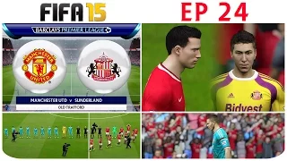 [TTB] FIFA 15 Career Mode - Man United Vs Sunderland - Ep 24 - Live Commentary