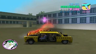 GTA Vice City - Mission #57 - Cabmaggedon