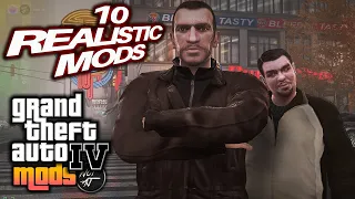 Top 10 Mods To Make GTA 4 More REALISTIC (2024)