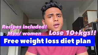 Free diet plan! Lose 10+kgs! Recipes included😋