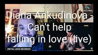 Diana Ankudinova - Can't help falling in love (live) | REACTION