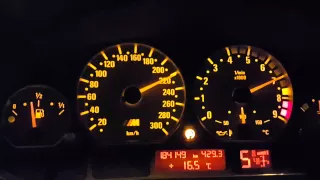 E46 M3 0-280 SMG Launch Controll