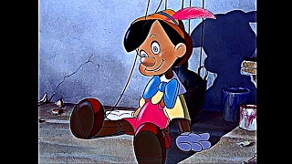 PINOCCHIO (1940) Scene: "Am I a real boy?"