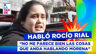 ¡ESCÁNDALO! Hablo ROCÍO RIAL y le respondió a MORENA