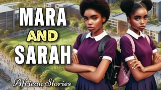See how Mara and Sarah faced difficult challenges in their friendship #africanstories  #stories