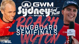 Harrison Roach vs Declan Wyton GWM Sydney Surf Pro Longboard Semifinals Heat Replay