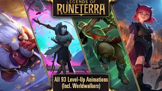 [OUTDATED, SEE DESCRIPTION] Legends of Runeterra - All 93 Level Up/Ascend Animations