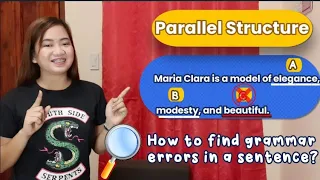 Identifying sentence error | Parallelism | Charlene's TV