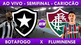 AO VIVO - BOTAFOGO 0x1 FLUMINENSE - SEMIFINAL AO VIVO - NILTON SANTOS - #CARIOCÃO 2022