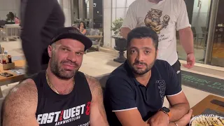 Cyplenkov explains why he got upset with Devon (before Ermes vs Jerry match)