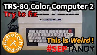 TRS-80 CoCo 2 -  Keyboard Problem That You Won't Believe