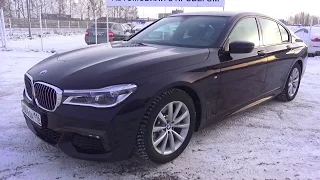 2016 BMW 730d (G11) xDrive. Start Up, Engine, and In Depth Tour.