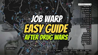 2 Easy Methods to Job Warp ( Teleport ) in GTA 5 Online - Guide - Post Drug Wars DLC - All Platforms