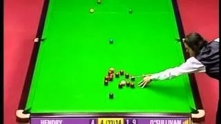 2004 World Snooker Championship SF Ronnie O'Sullivan vs Stephen Hendry Session 3 (BBC)