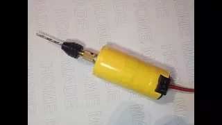 DIY mini drill / dremel from an old printer!