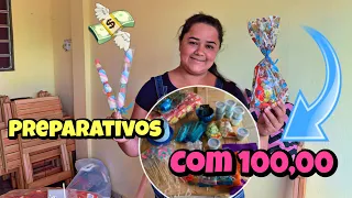 MONTANDO A FESTA DO MEU FILHO COM APENAS 100,00 +MONTANDO GULOSEIMAS 😍