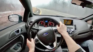 2017 Ford Fiesta ST (straight piped) - POV Driving Impressions