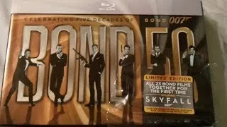 Bond 50: Complete 23 James Bond Films Collection (1962-2012) - Blu Ray Review and Unboxing