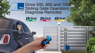 Drive 500, 600 & 1000 - Remote diagnostics