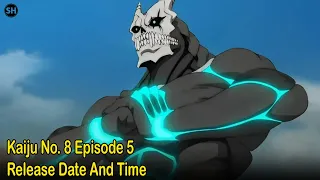Kaiju No. 8 Episode 5 release date and time