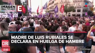 Luis Rubiales: feministas en Madrid se unen para exigir su renuncia