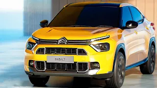 NEW Citroën Basalt Vision Revealed. 2024 Citroen Basalt SUV-Coupe - First Look!