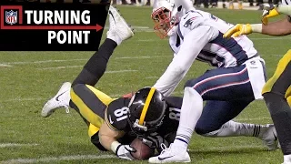 Controversial Catch Reversal Looms Large in Patriots vs. Steelers (Week 15) | NFL Turning Point
