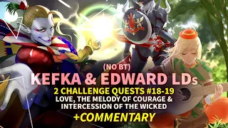 DFFOO GL Edward & Kefka LDs in Their Respective CQs (Spoilers: They Neuter Enemies)