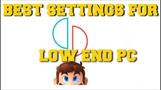 YUZU EMULATOR BEST SETTINGS FOR LOW END PC USERS FULL SETUP GUIDE! (YUZU SETTINGS FOR LOW END PC)