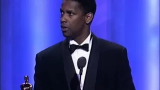 Denzel Washington Wins Best Supporting Actor | 62nd Oscars (1990)