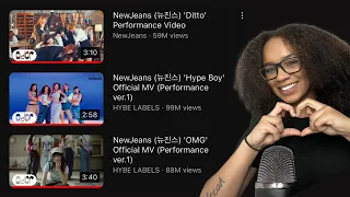 First Time Reacting To NEW JEANS (Ditto, Hype Boy, & OMG) Performance Ver! THEY ARE AMAZING!! 🔥🔥