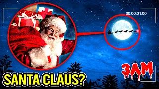 DRONE CATCHES SANTA CLAUS FLYING IN HIS SLEIGH!! (SANTA CAUGHT ON CAMERA)