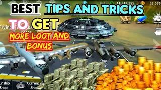 BEST TIPS AND TRICKS TO GET MORE LOOT AND BONUS.. MUST WATCH||GUNSHIP BATTLE 3D