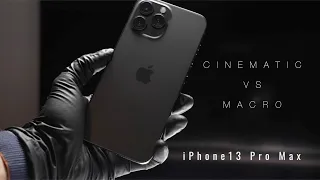 iPhone 13 Pro Max  - Cinematic vs Macro Modes